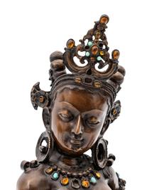 A Bronze Southeast Asian Deity