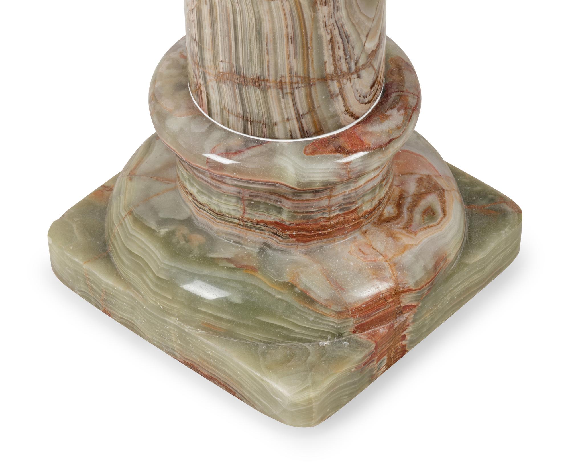An Onyx Pedestal