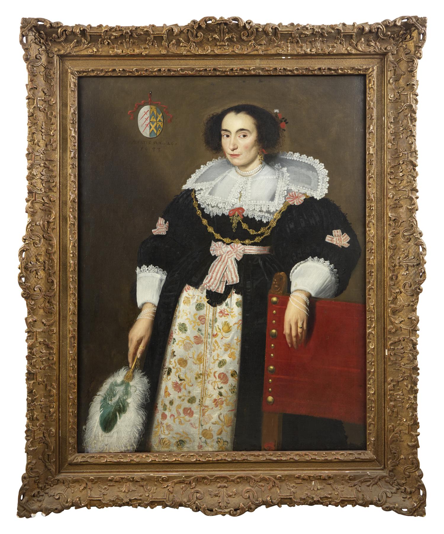 Portrait of Anna van den Bogaerde (?-1641) , 1633