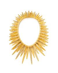 MAPAMENOS NATEPAS, YELLOW GOLD AND DIAMOND NECKLACE