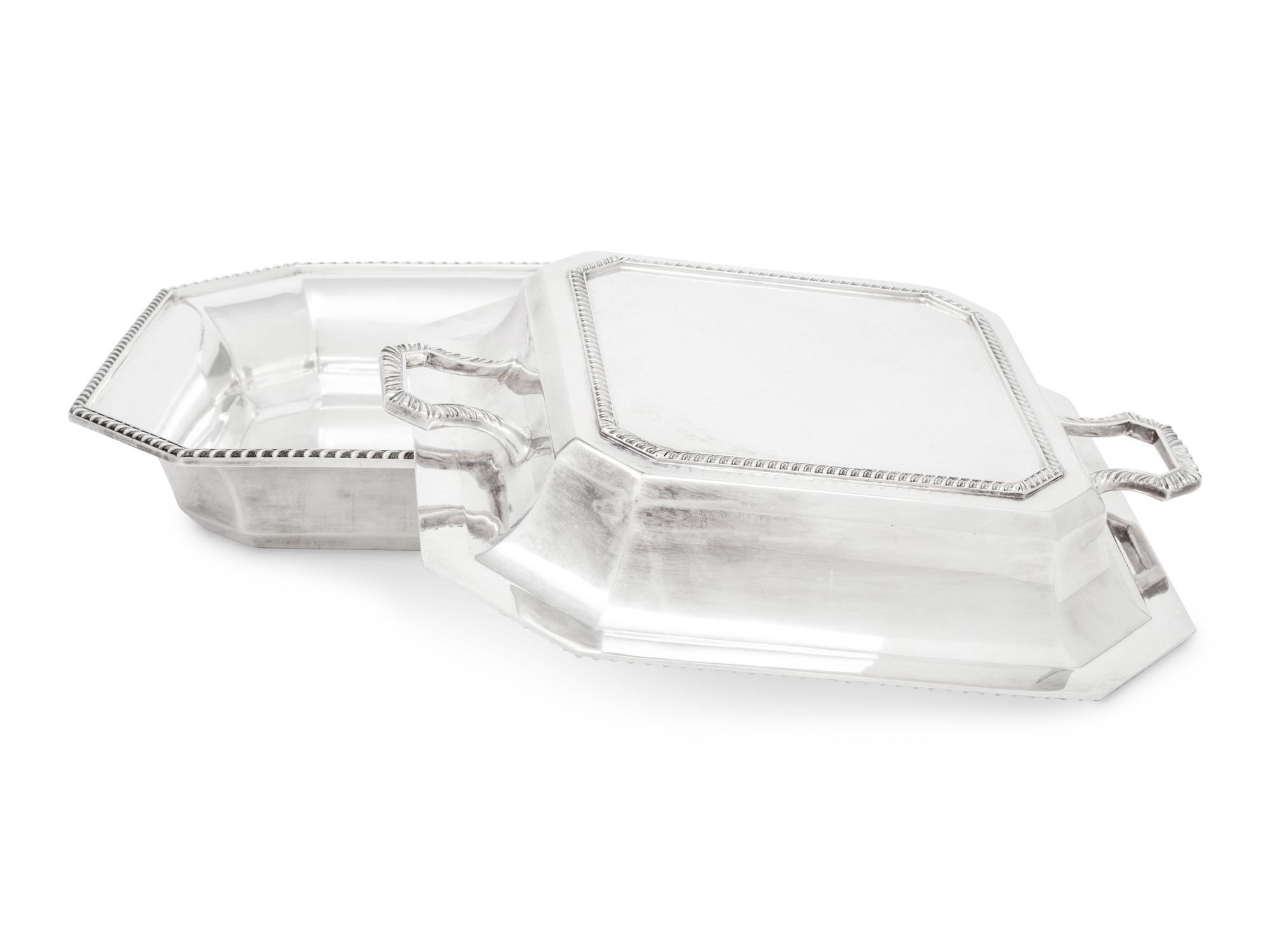 A Tiffany and Co. English Silver Covered Entree Dish