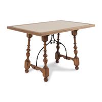 A Spanish Baroque Style Walnut Table