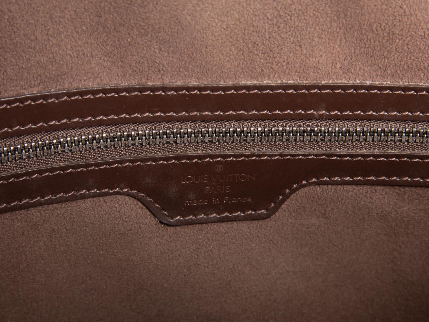 Louis Vuitton, Dark Brown Epi Lussac Bag