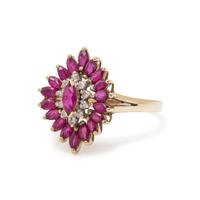 RUBY AND DIAMOND RING