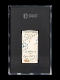 A Group of Three Early 20th Century Tobacco Baseball Cards (SGC AUTHENTIC),