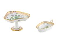 Two Royal Copenhagen Flora Danica Porcelain Table Articles