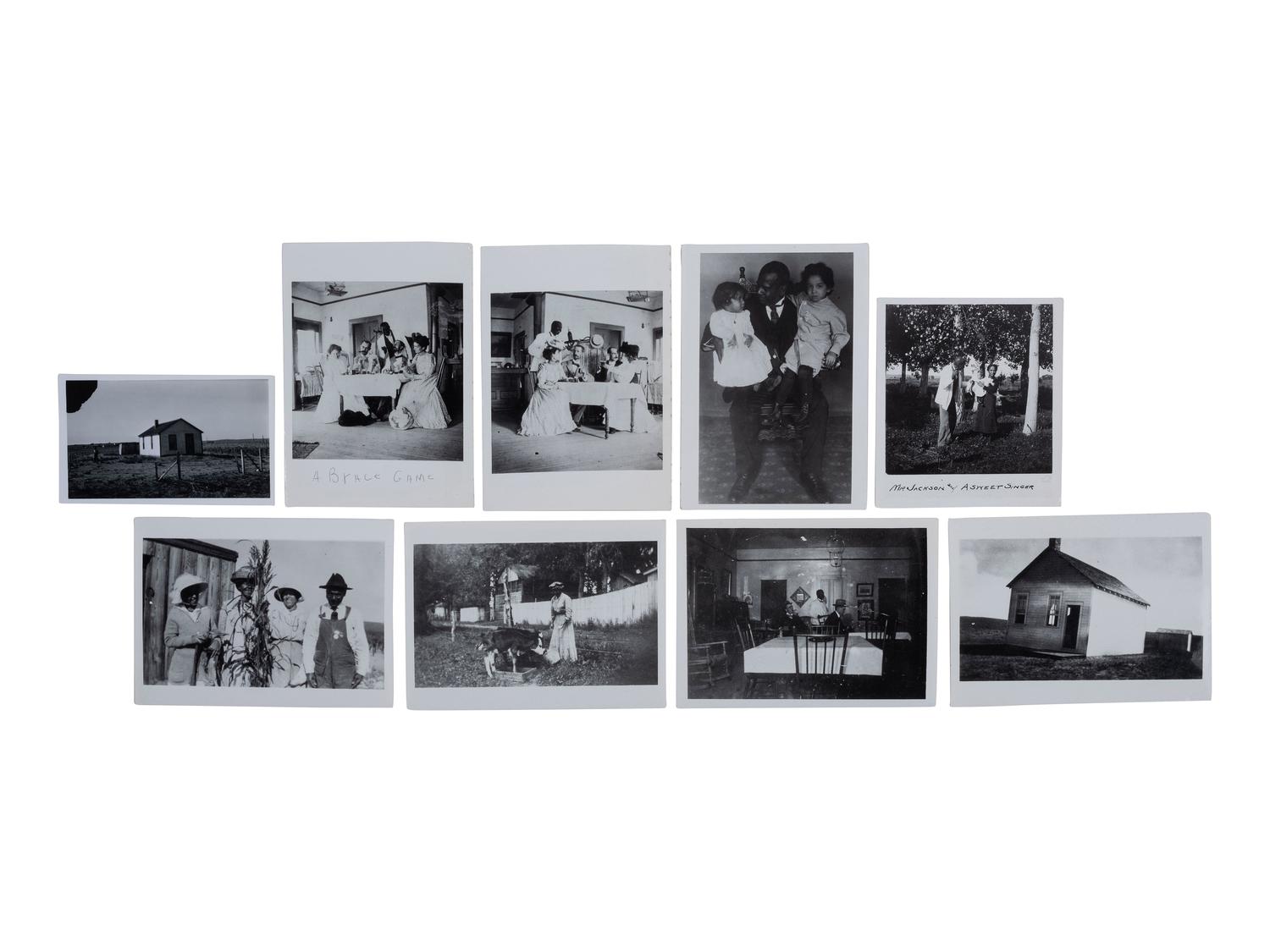 [AFRICAN AMERICANA - COLORADO]. A group of items involving African American towns in Colorado, incl. Lincoln Hills brochure and photographs.