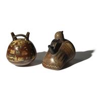 Two Nazca Polychrome Vessels