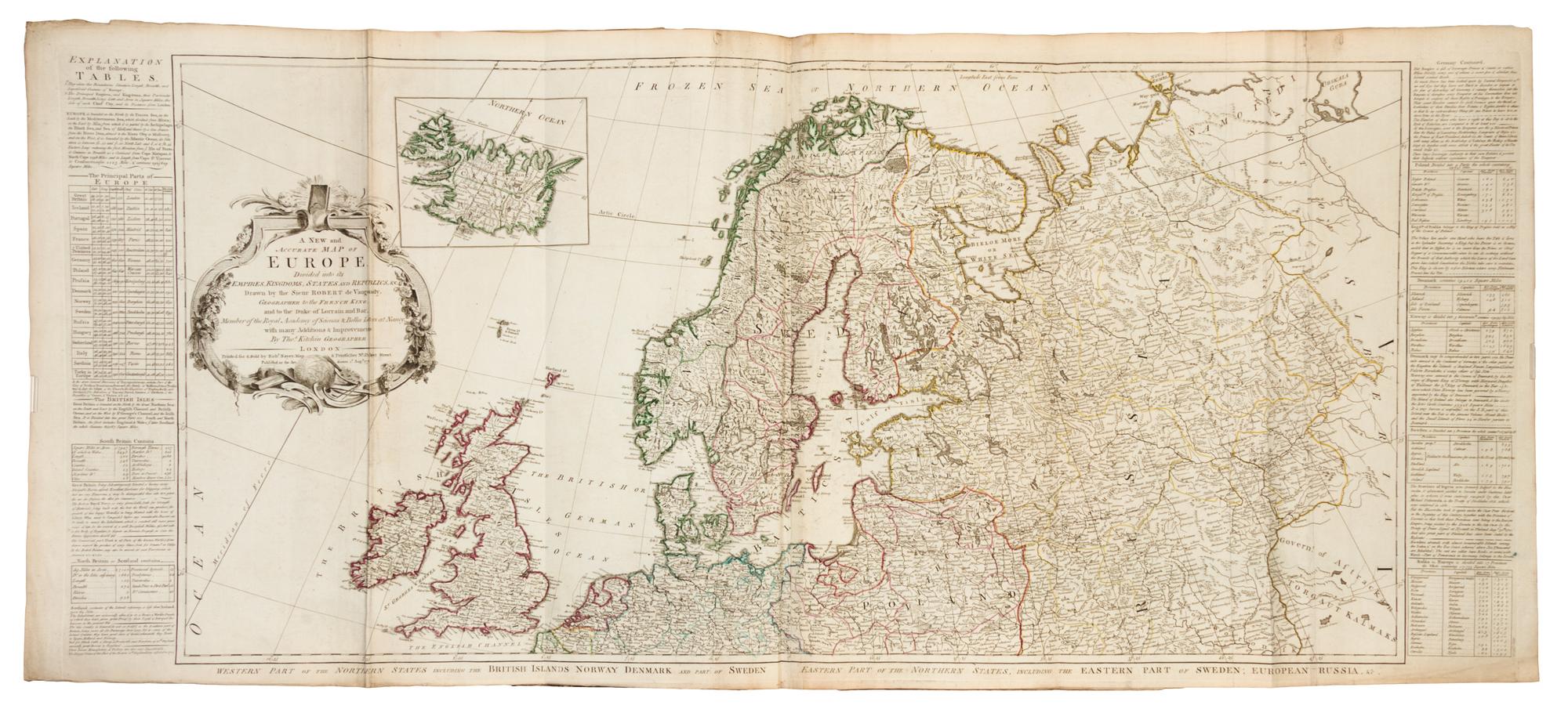 KITCHIN, Thomas (1718-1784). A General Atlas, Describing the Whole Universe. London: Robert Sayer, 1773.