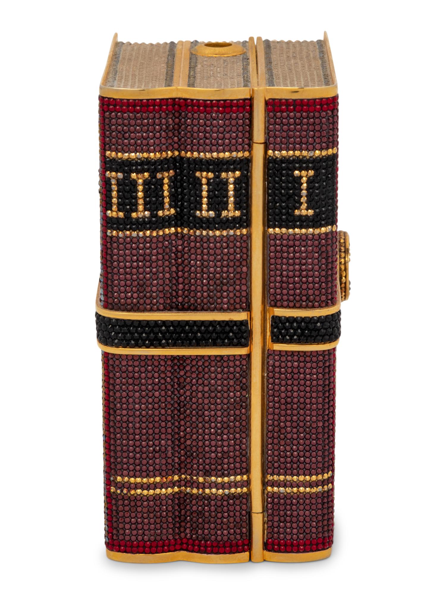 Judith Leiber Limited Edition Bound Books Minaudière