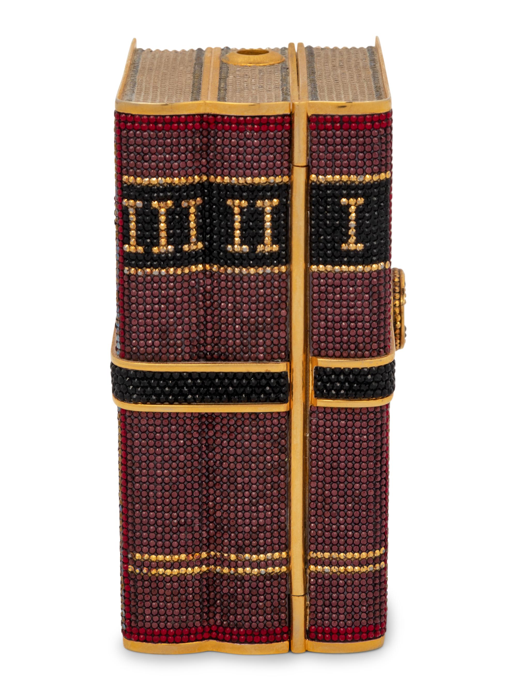 Judith Leiber Limited Edition Bound Books Minaudière