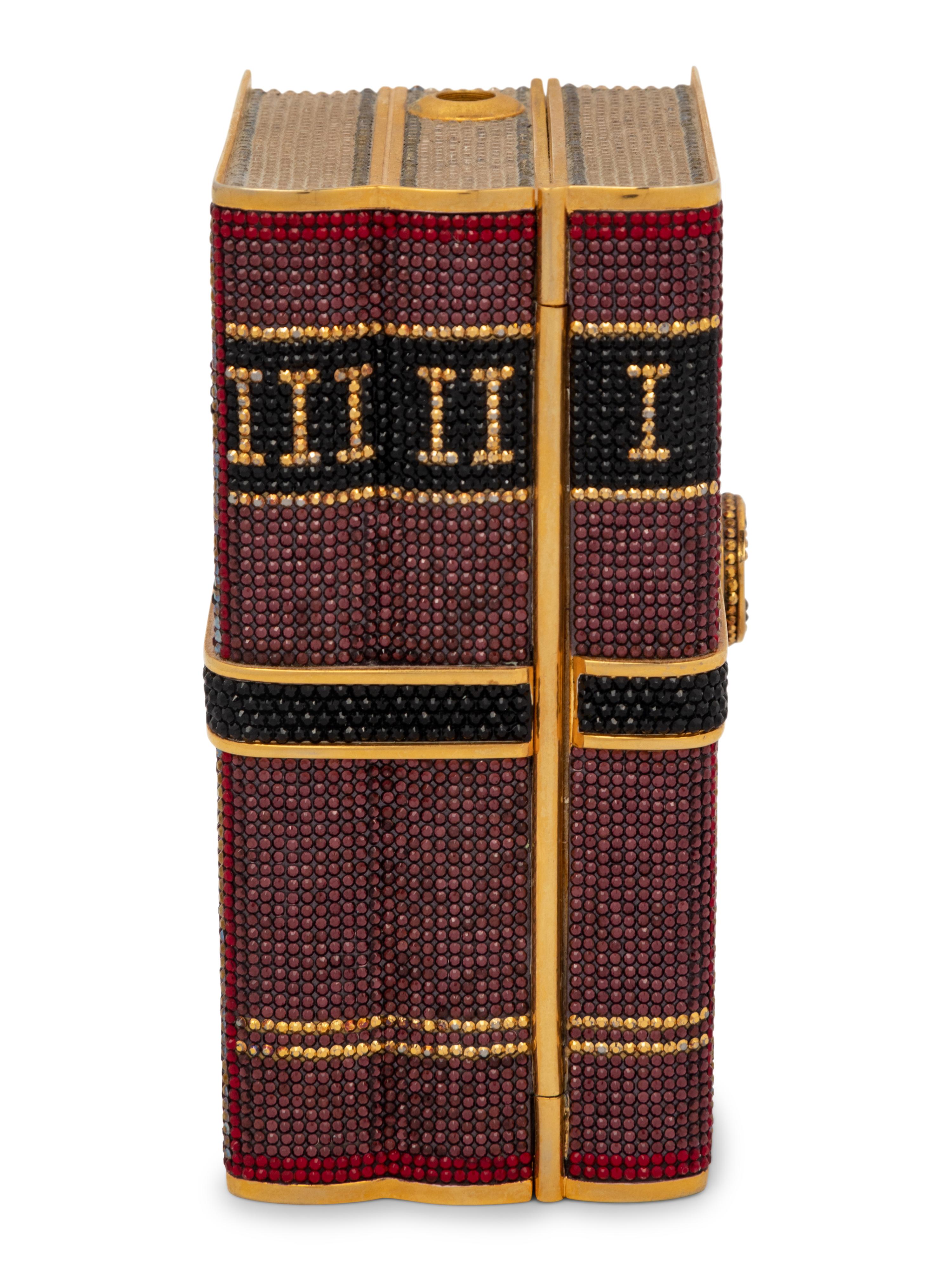 Judith Leiber Limited Edition Bound Books Minaudière