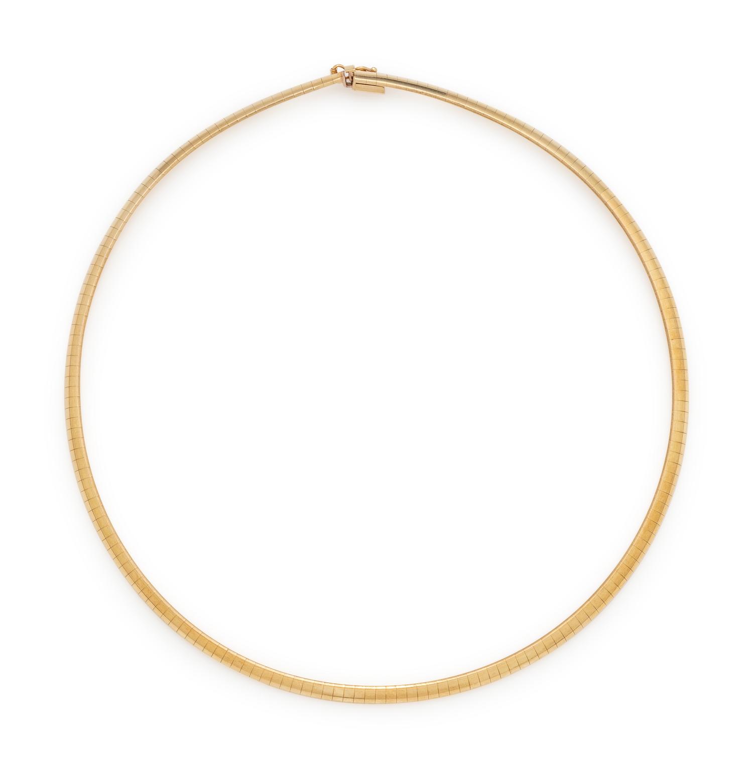 YELLOW GOLD NECKLACE