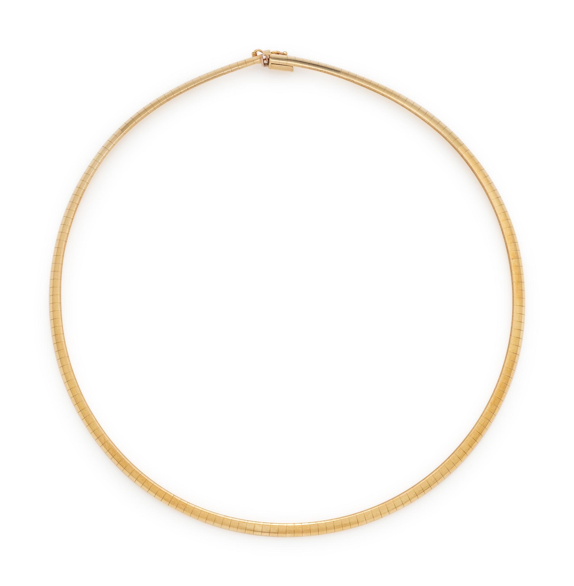 YELLOW GOLD NECKLACE