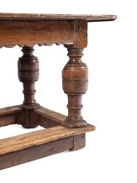 An English Oak Refectory Table