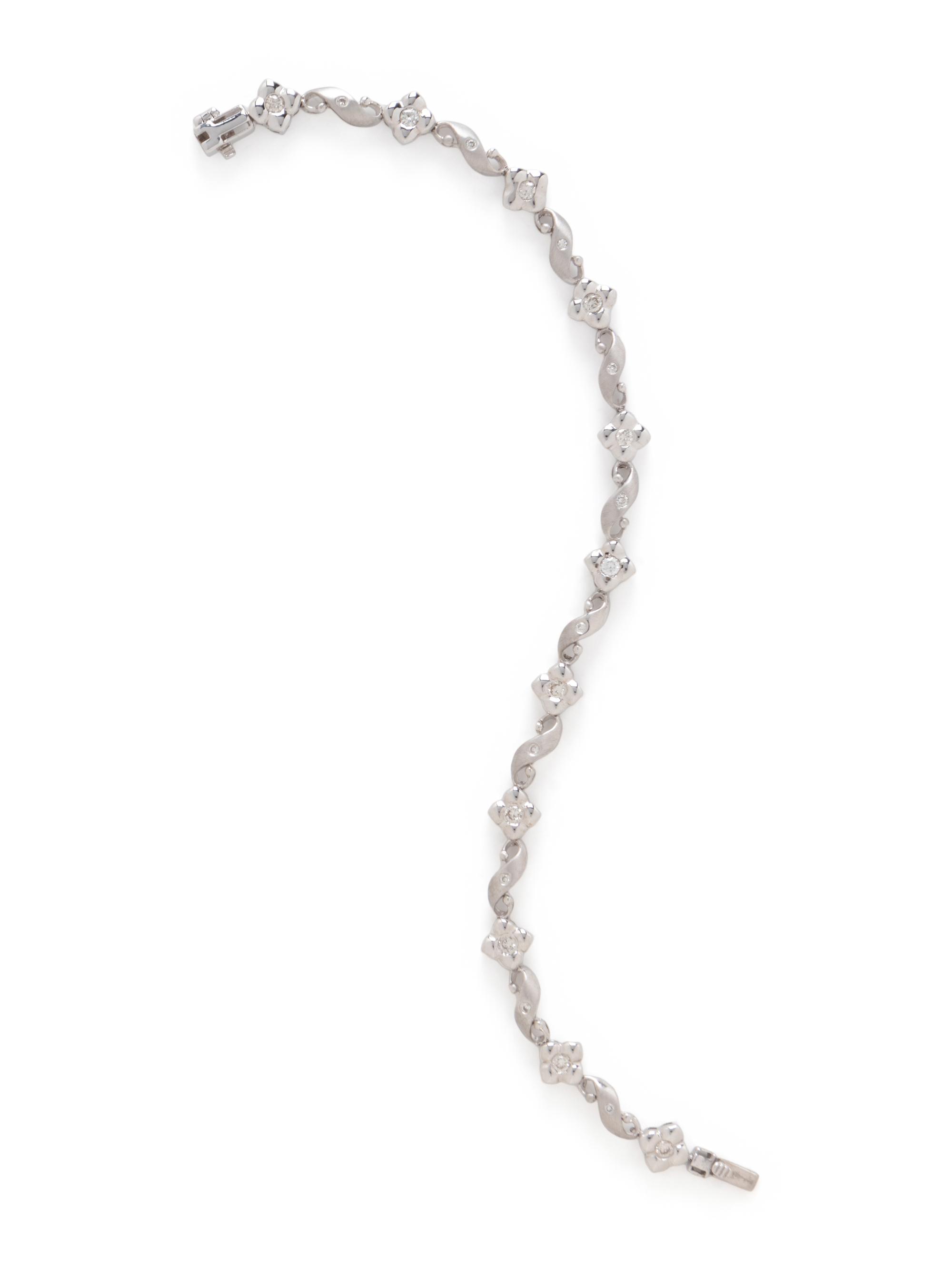 WHITE GOLD AND DIAMOND BRACELET