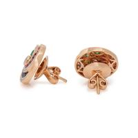 DIAMOND AND MULTIGEM EARRINGS