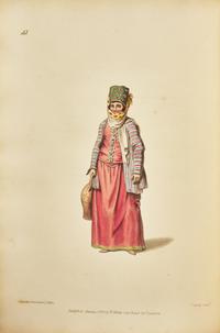 [TRAVEL & EXPLORATION] DALVIMART, Octavian. The Costume of Turkey. London: Printed for William Miller...by T. Bensley, 1802.