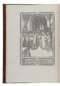 [FINE PRESS & LIVRE D'ARTISTE]. -- [ASHENDENE PRESS]. MALORY, Thomas (fl. 1470). The Noble and Joyous Book entytled Le Mort Darthur . Chelsea: Ashendene Press, 1913.