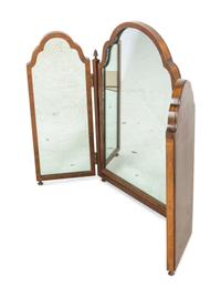 An Edwardian Mahogany Dressing Mirror