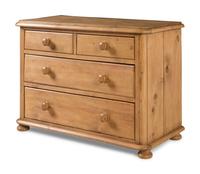 An English Pine Chest of Drawers