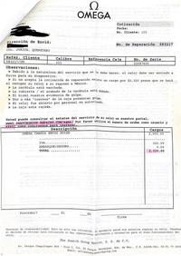 OMEGA, REF. 105.003-64 STAINLESS STEEL 'ED WHITE' 'SPEEDMASTER' CHRONOGRAPH WATCH, WITH OMEGA EXTRACT FROM THE ARCHIVES, OMEGA SERVICE PAPERS