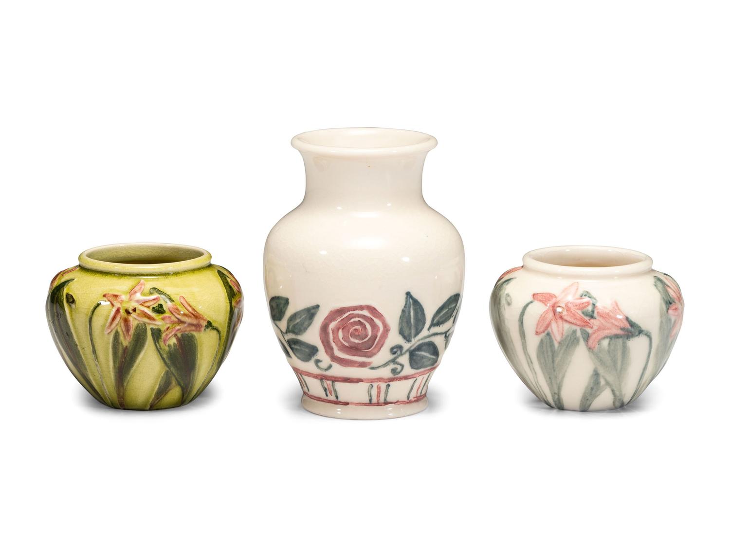 A Lois Furukawa for Rookwood Pottery Floral Vase