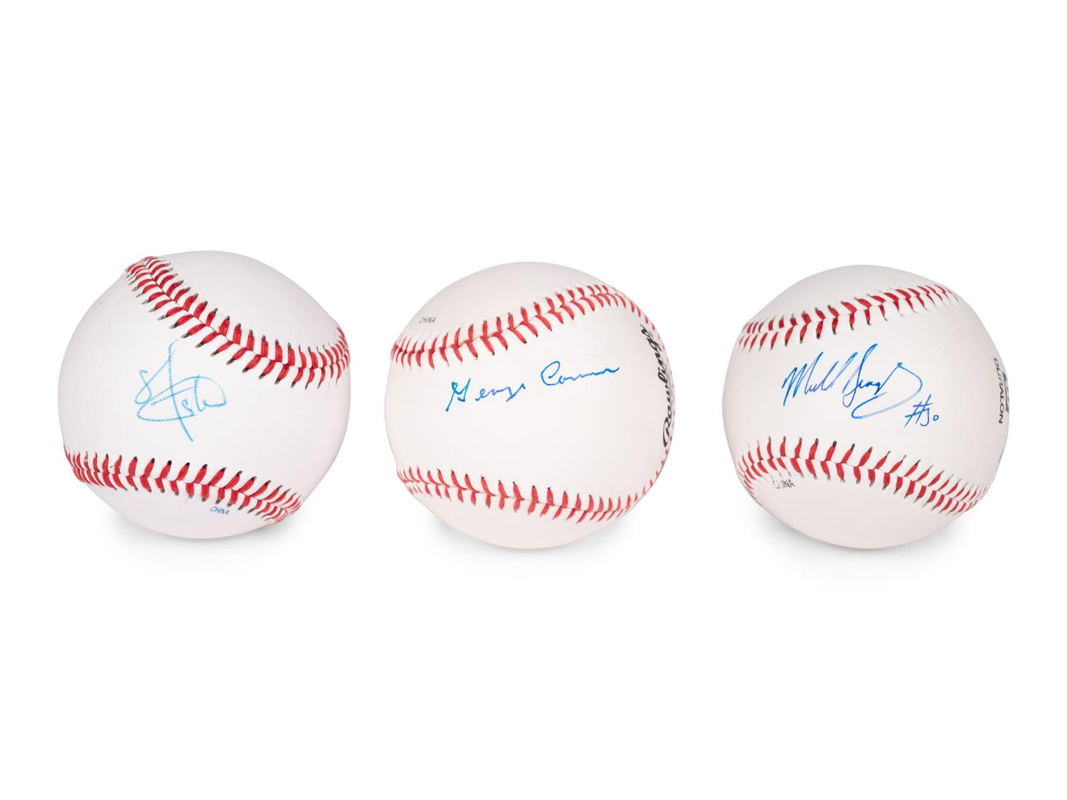 A Group of 12 Pro Football Hall of Fame Signed Autograph Baseballs (Beckett Authentication Services BAS Certified),
