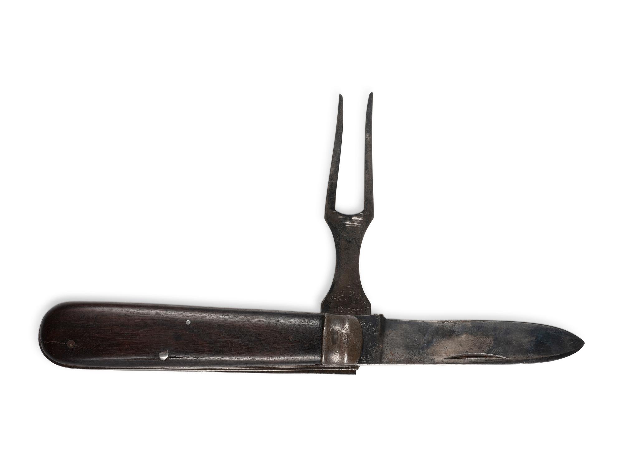 Union army knife variation patented by A. Hills.