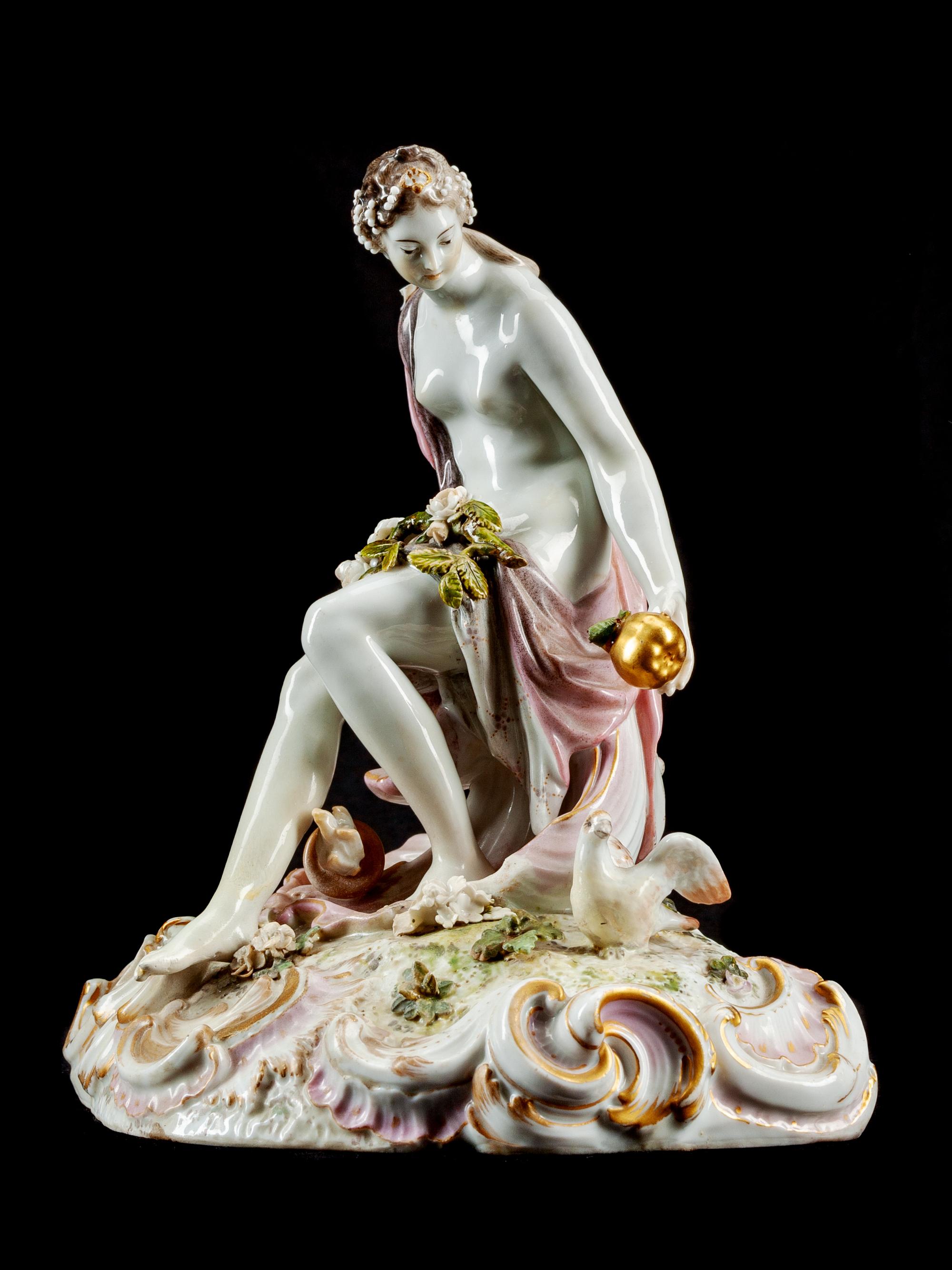A German Porcelain Figure