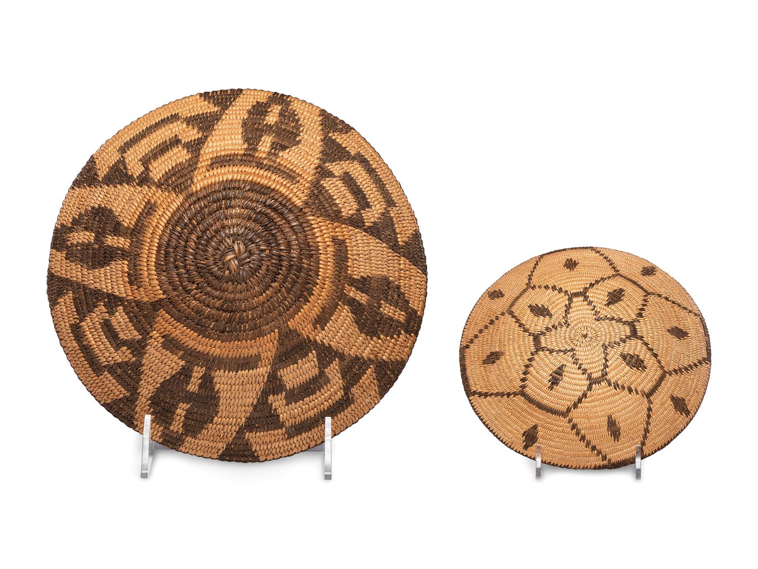 Panamint and Akimel O'odham Baskets