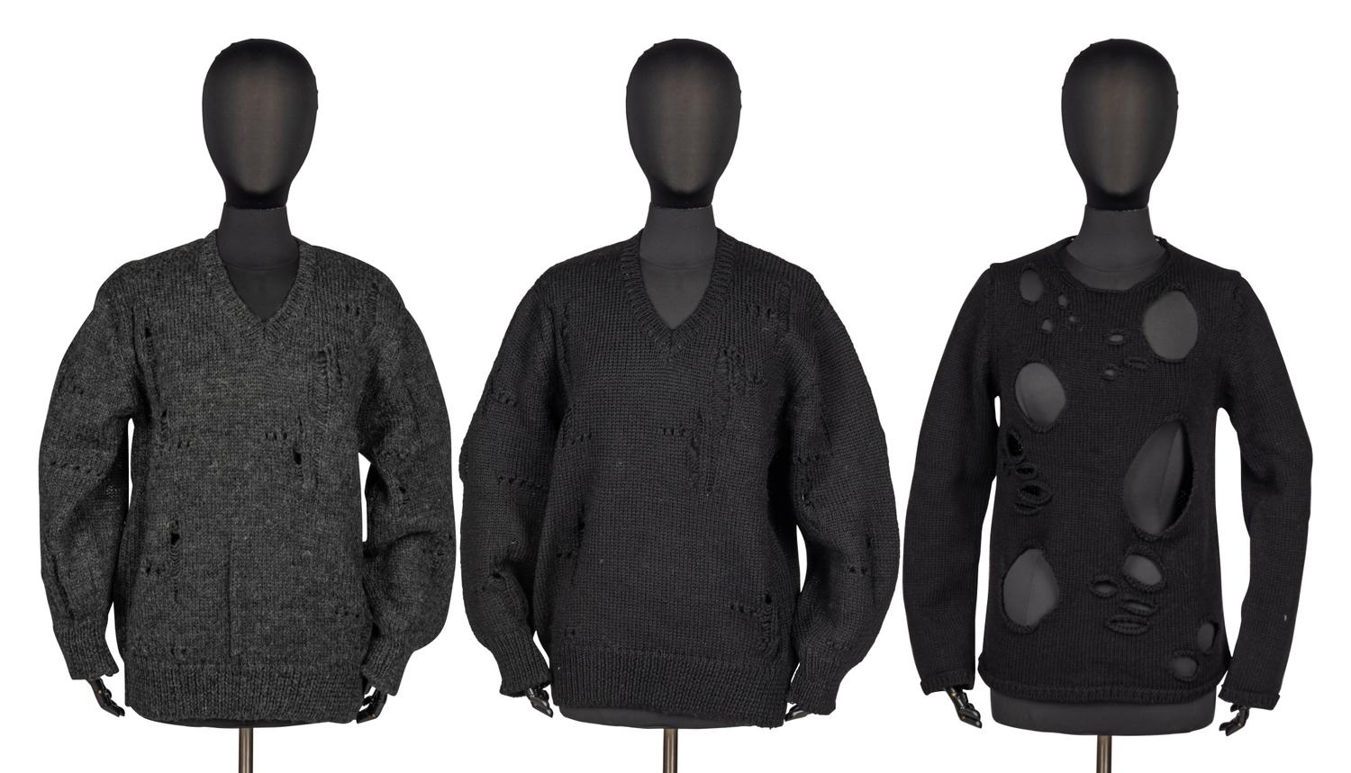 Comme des Garçons, Three Knit Tops