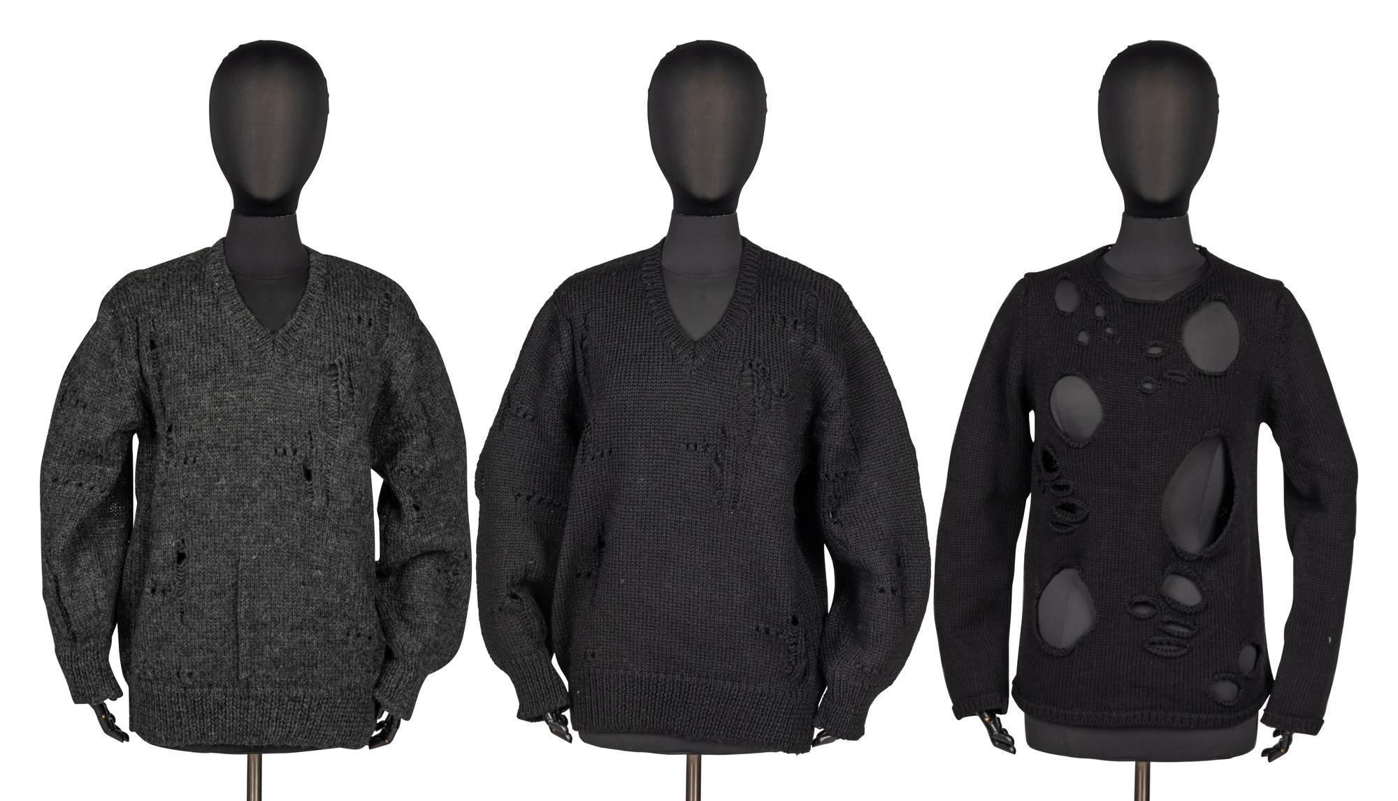 Comme des Garçons, Three Knit Tops