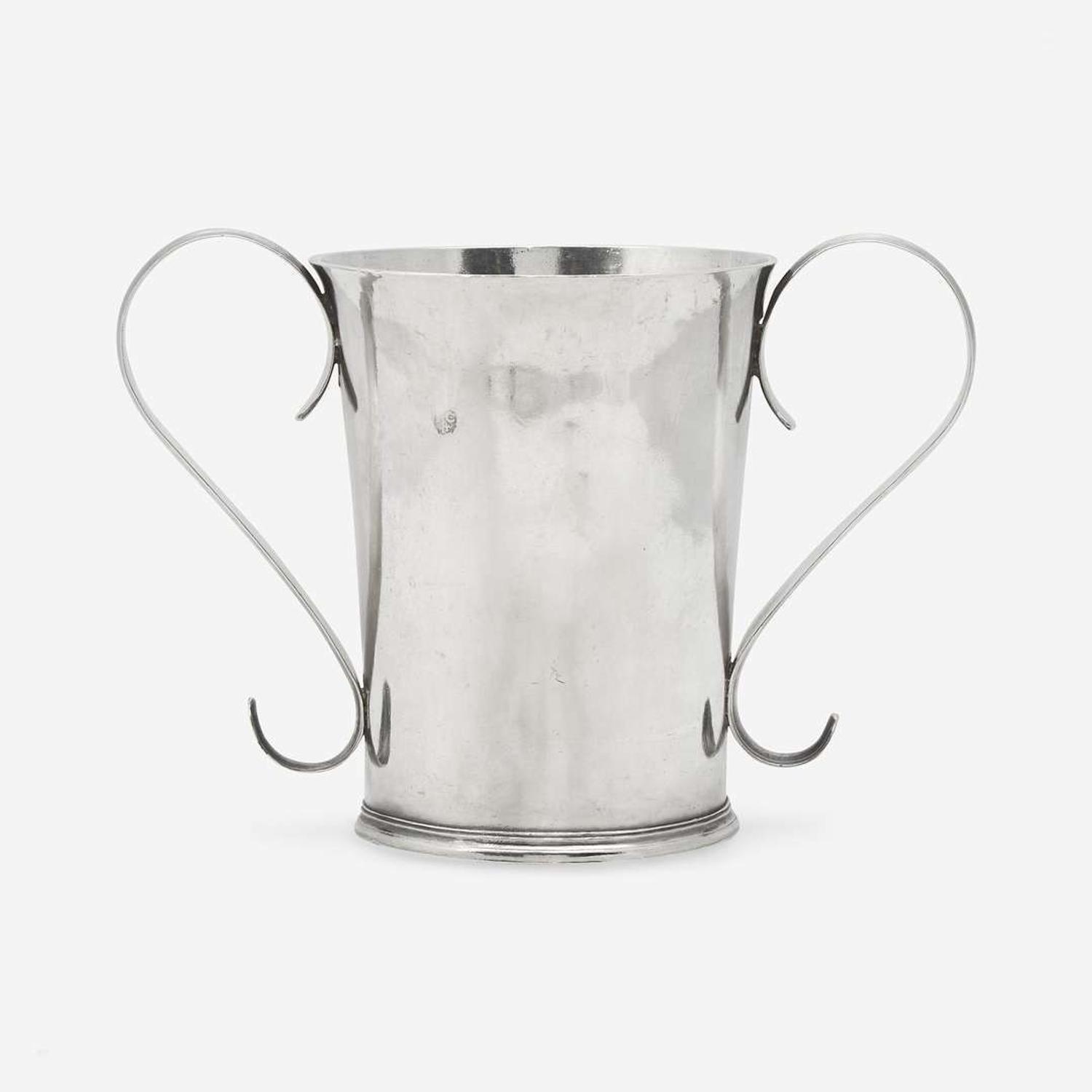 A rare silver beaker John Coney (1655-1722), Boston, MA, circa 1687