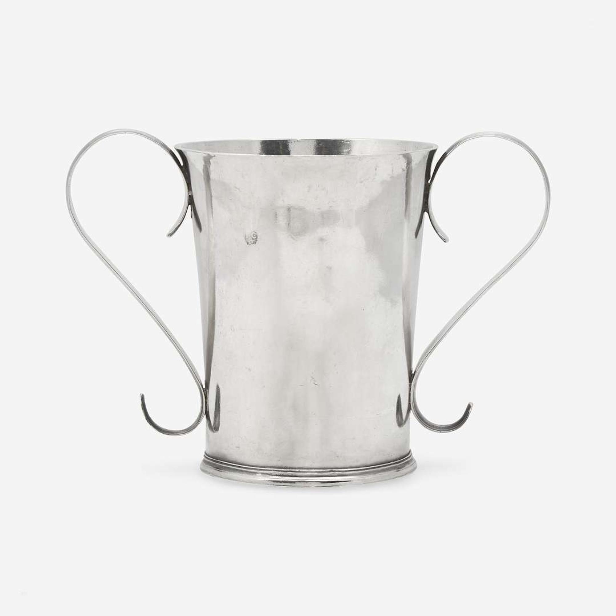 A rare silver beaker John Coney (1655-1722), Boston, MA, circa 1687