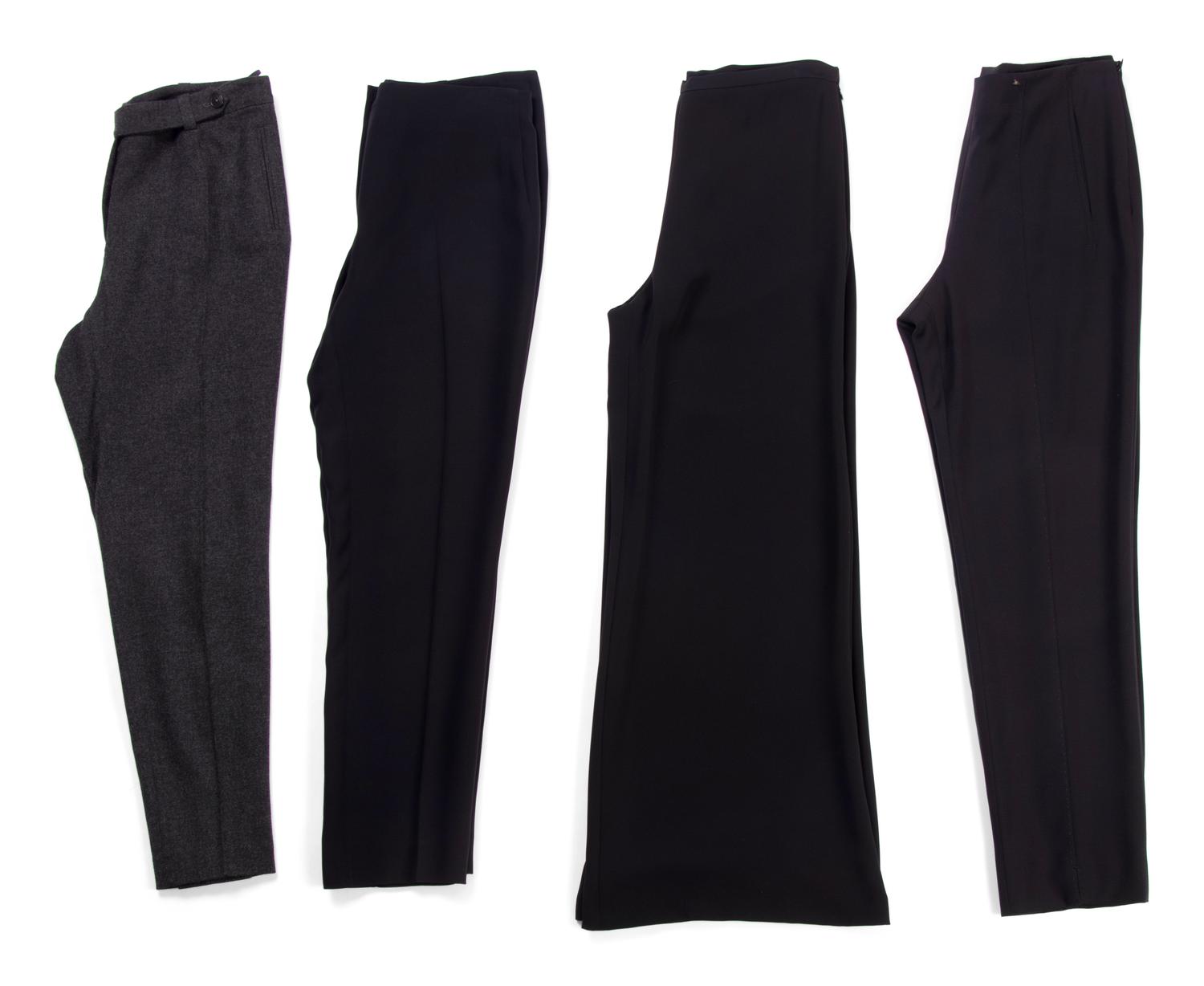 Eight Pairs of Designer Pants: One Christian Dior, One Badgley Mischka, One Loro Piana, and Four Ralph Rucci,