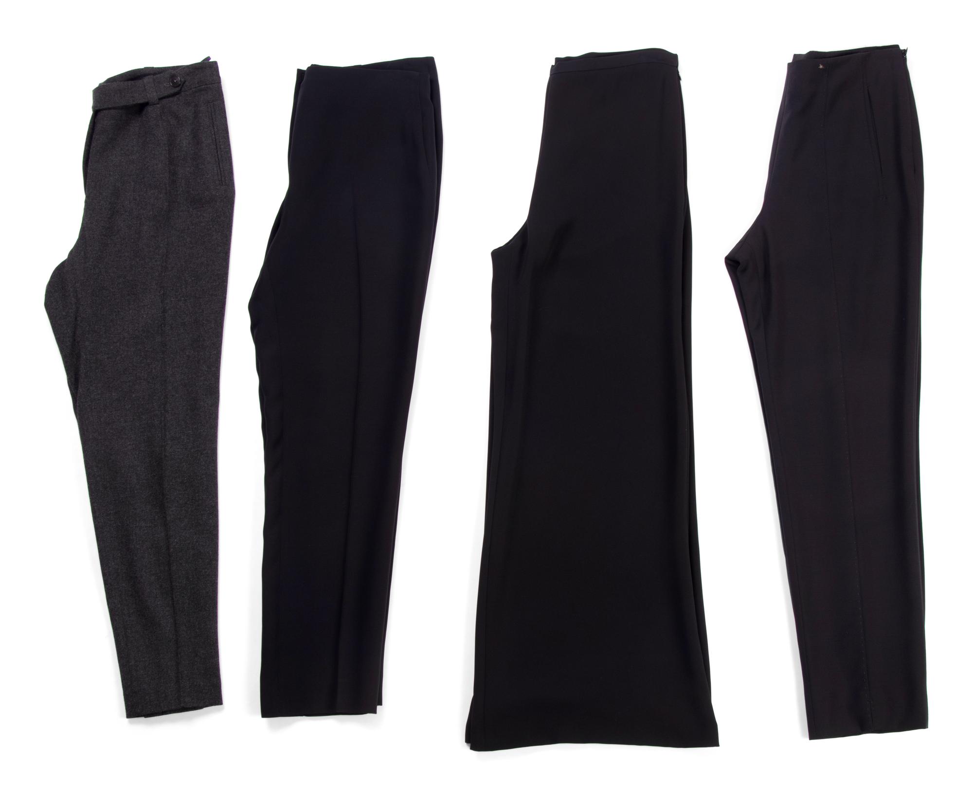 Eight Pairs of Designer Pants: One Christian Dior, One Badgley Mischka, One Loro Piana, and Four Ralph Rucci,