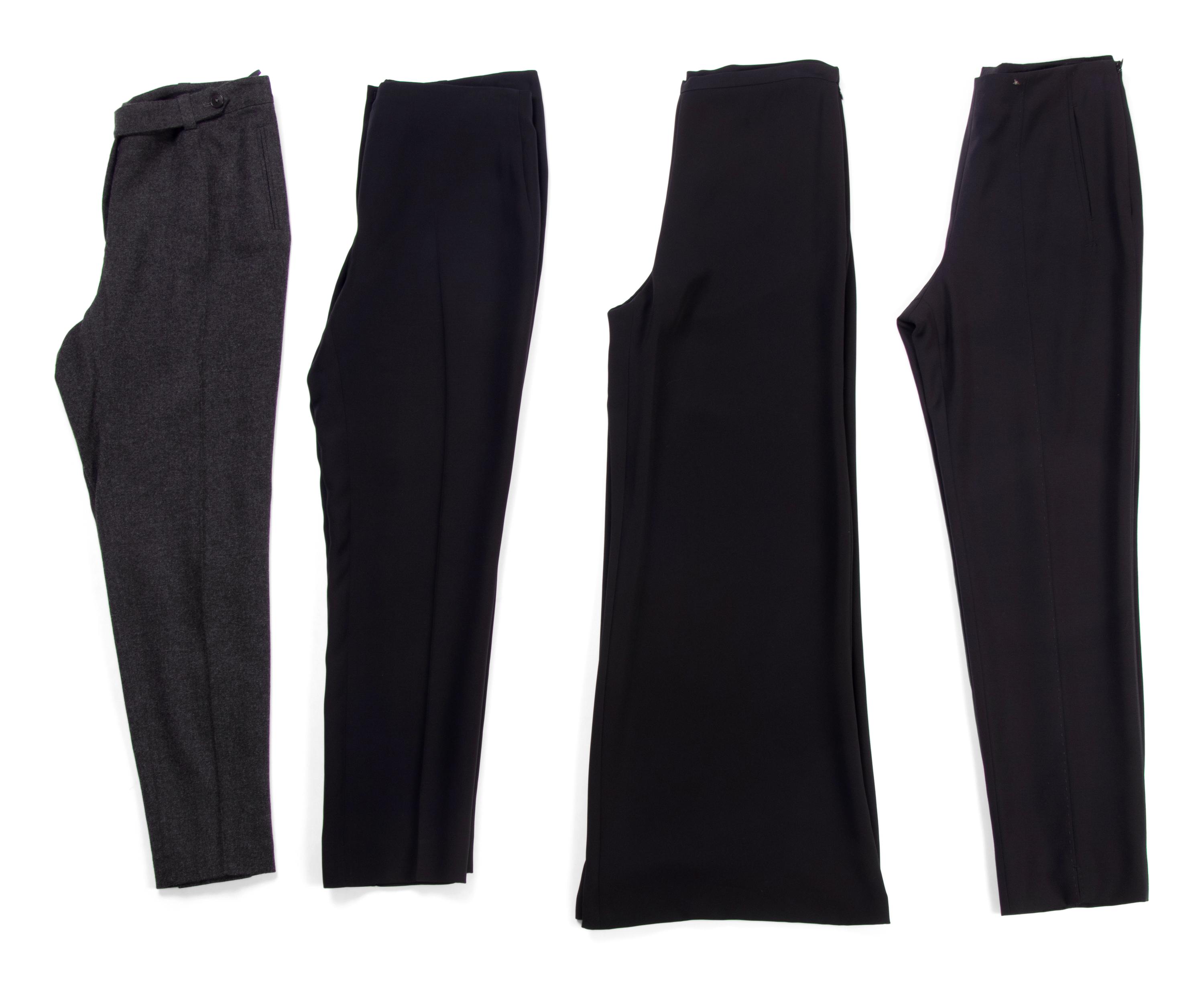 Eight Pairs of Designer Pants: One Christian Dior, One Badgley Mischka, One Loro Piana, and Four Ralph Rucci,