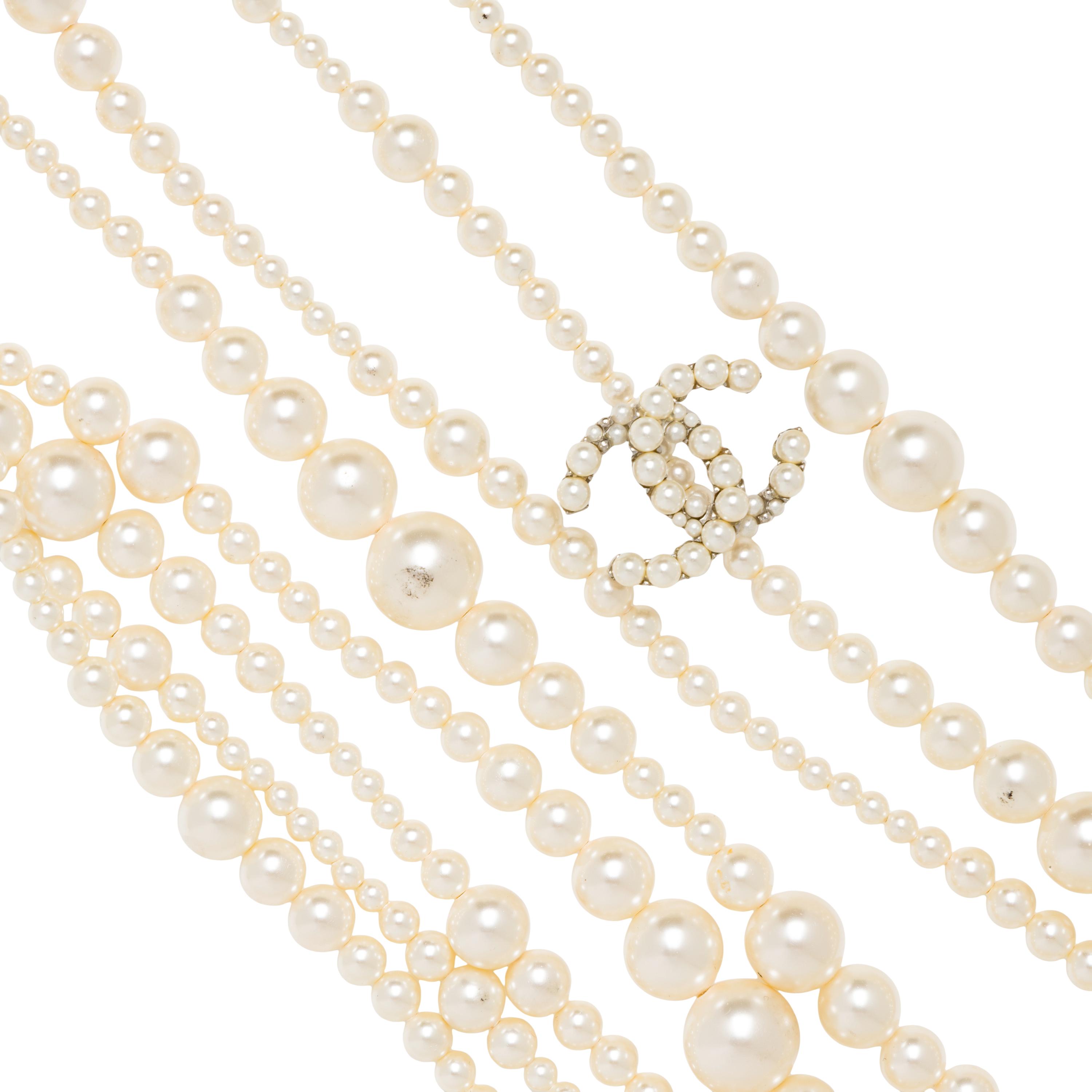 Chanel, Multi-Strand Gripoix Pearl Sautoir
