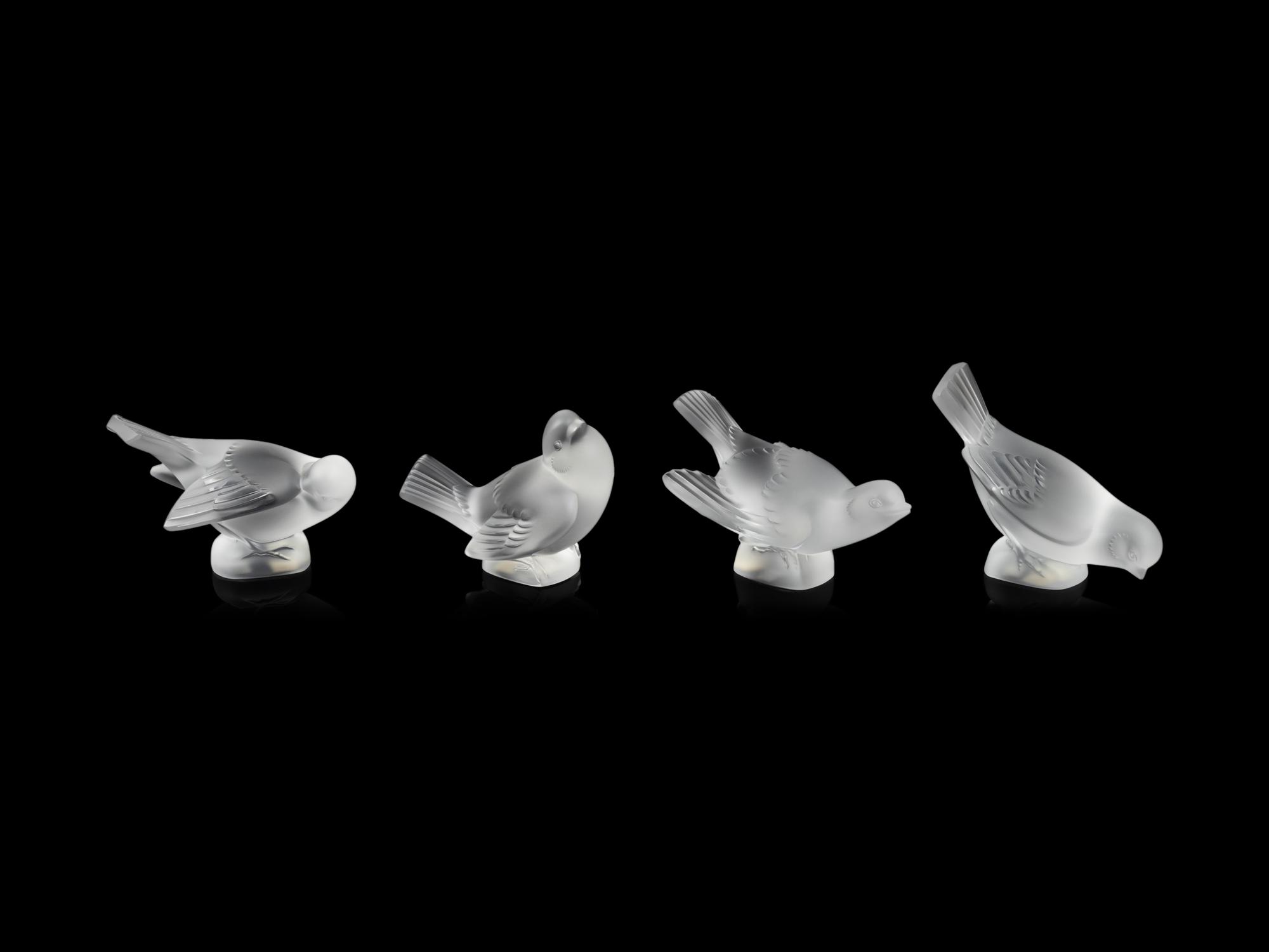 A Group of Lalique Table Articles