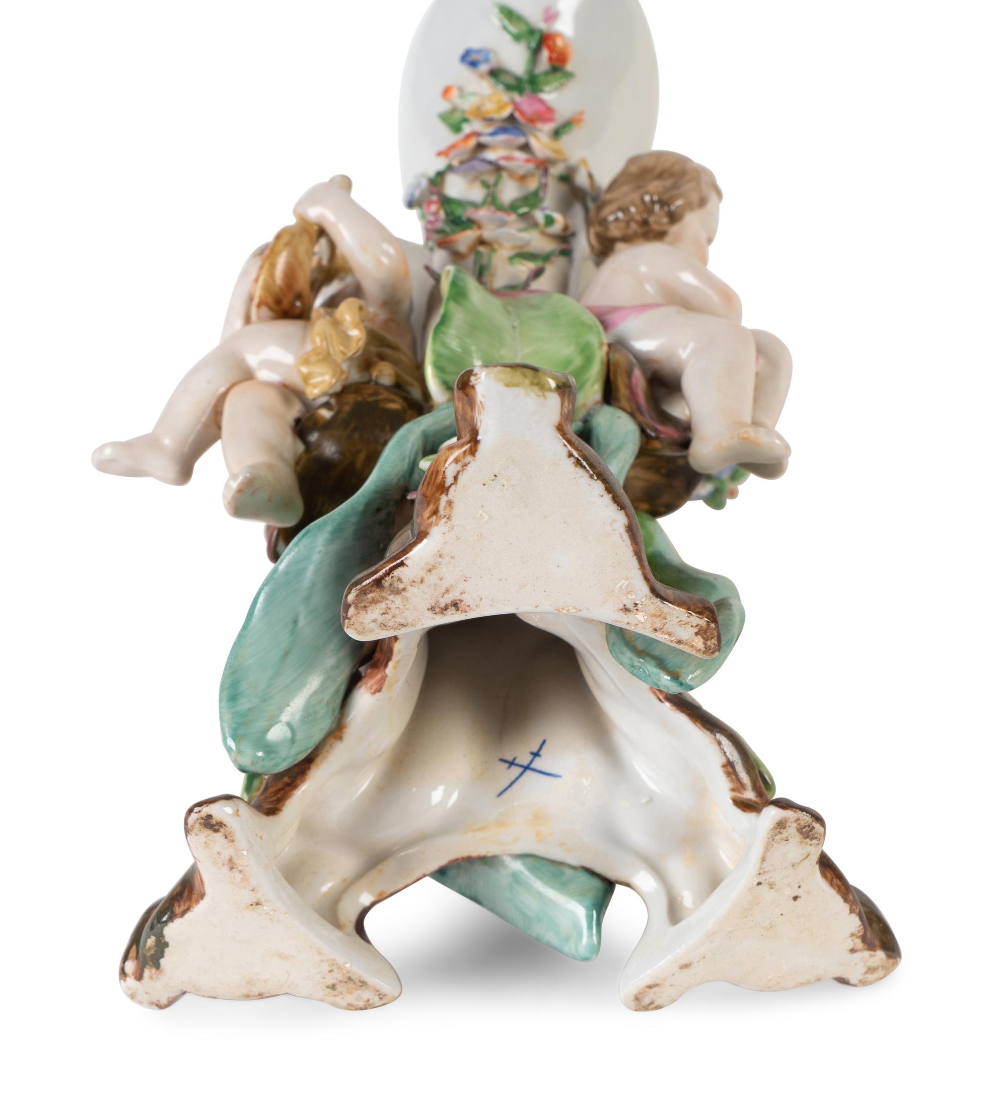 A Group of English and Continental Porcelain Articles