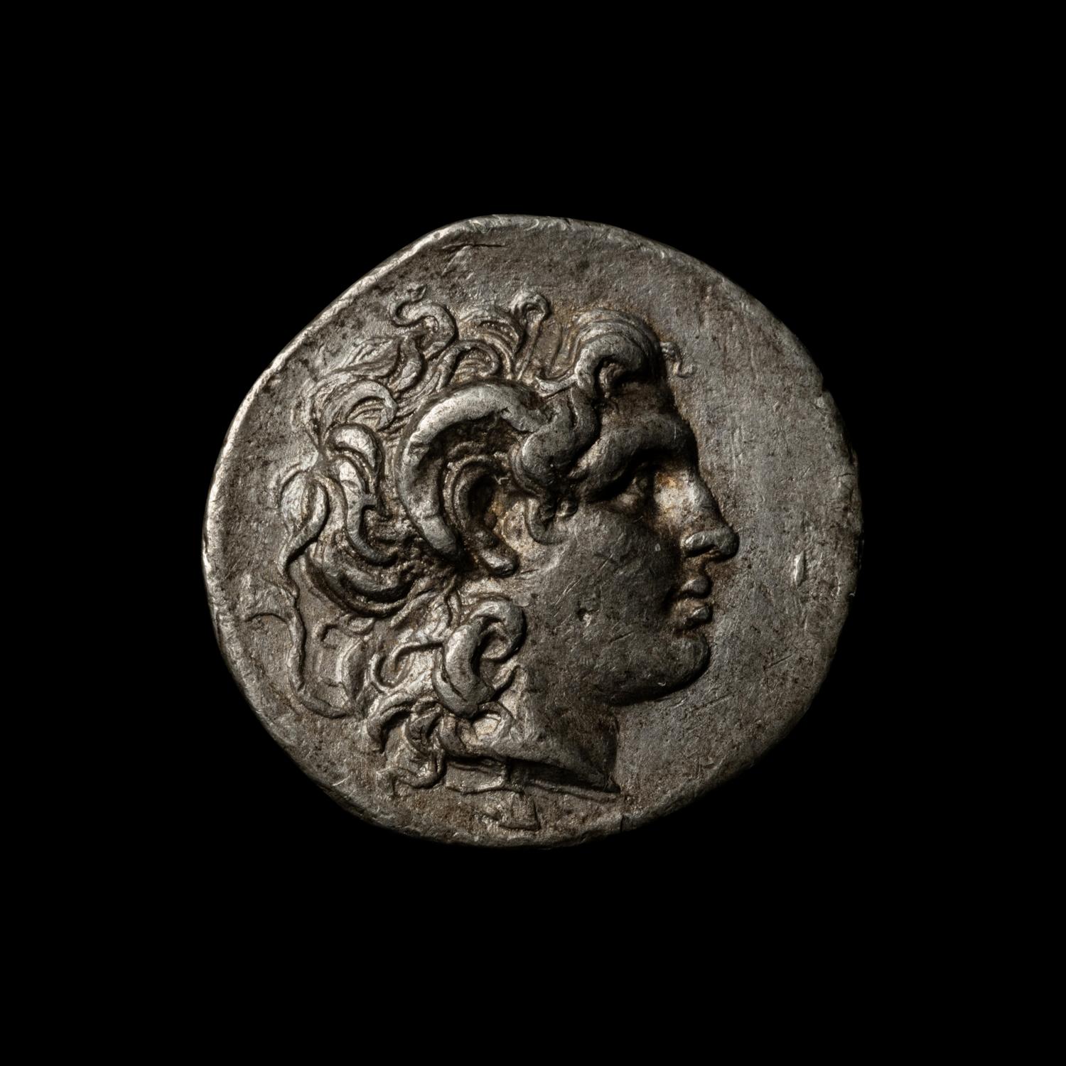 [ANCIENTS] THRACE. Lysimachos (c. 297-281 BC). Ar Drachm. (3.9 g, 20mm)