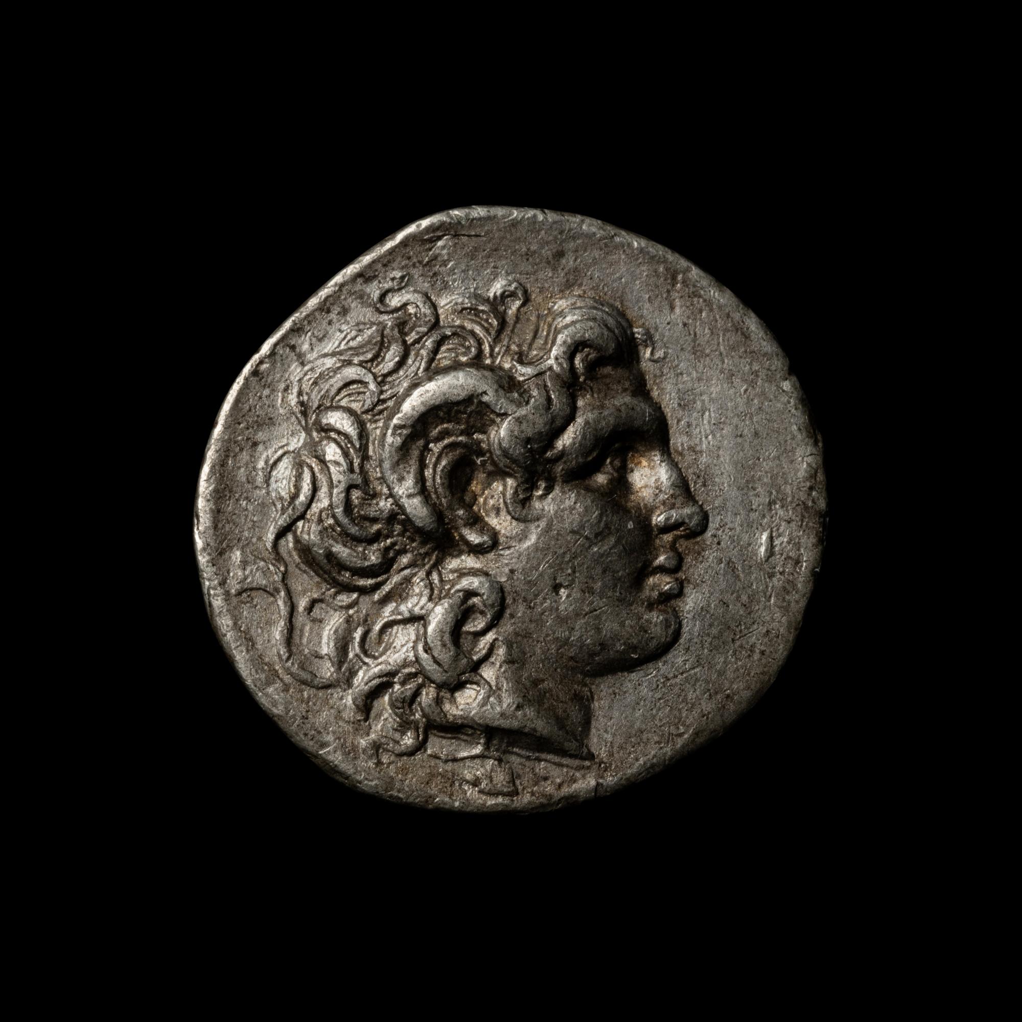 [ANCIENTS] THRACE. Lysimachos (c. 297-281 BC). Ar Drachm. (3.9 g, 20mm)