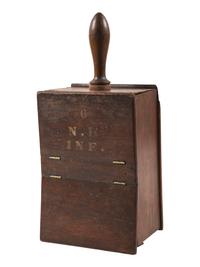 [CIVIL WAR]. 6th New Hampshire Infantry Regimental ballot box.