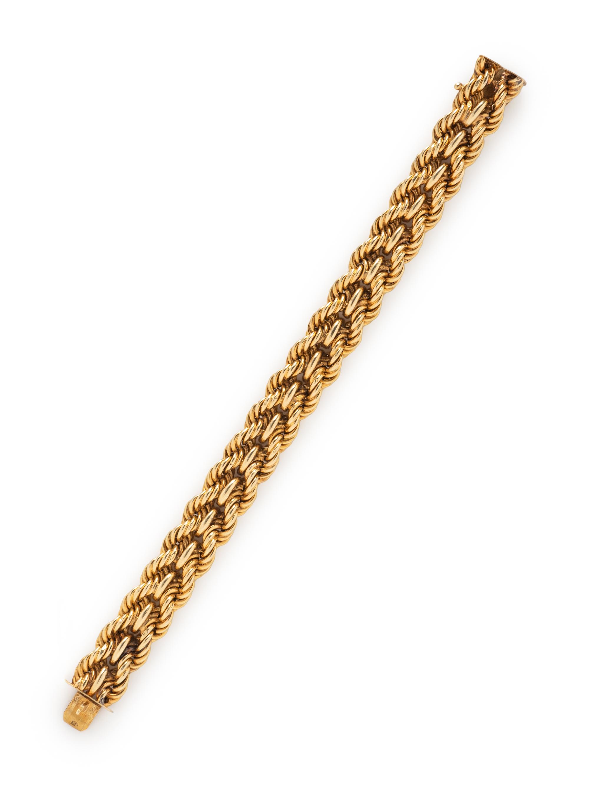 YELLOW GOLD BRACELET