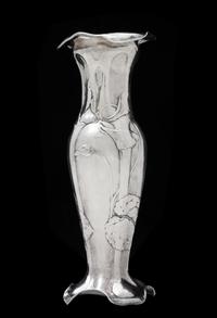 A Gorham Martelé Silver Vase