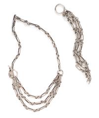 A Sterling Silver Frog Motif Demi-Parure, Kieselstein-Cord, Circa 2000, 89.30 dwts.