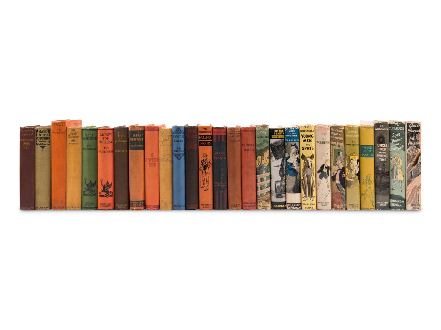 WODEHOUSE, P.G. (1881-1975). A group of 27 works, published in the 1920s-1940, comprising: