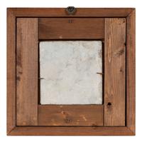 A Set of Five Framed Puce Delft Tiles