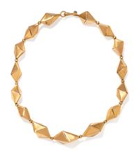 ANGELA PINTALDI, YELLOW GOLD NECKLACE